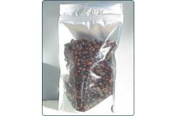 China 100g Snack Bags Packaging Front Transprent Back Foil With Zipper supplier