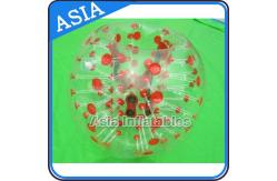 China Transparent Adult Bubble Loopy Ball / Body Zoring For Soccer Field supplier