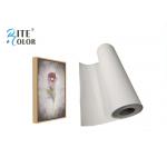 Matte Inkjet Digital Large Format Printing Canvas Polyester Print Fabric 220Gsm