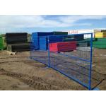 Portable Metal 8ft Tall Temporary Site Fencing With Powder Coating for sale