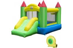 China Custom Jumping Bounce House Inflatable White Bouncy Castle For Kids supplier