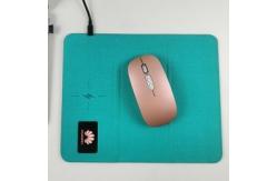 China Portable FCC Foldable Wireless Charging Mouse Pad Magnetic Suction supplier