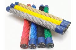 China UV Resistance 16mmx500m PP Multifilament Combination Wire Rope Made in China supplier
