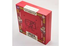 China Square Recycled Paper Gift Boxes End Magnetic Closure Cardboard Custom Logo supplier