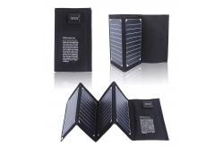 China Sunpower Cell 20w Folding Solar Panel Easy Carry Lightweight Camping Solar Panels supplier