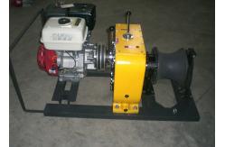 China 8 Ton Cable Winch Puller Line Construction Gasoline Engine For Pulling Hoisting supplier