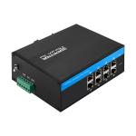 E-Mark Industrial Network Switch 8 Port Gigabit Ethernet Unmanaged Rugged Din Rail for sale