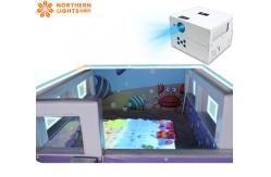 China Northern Lights Floor Interactive Projection Sand Pool Game For Kindergarten supplier