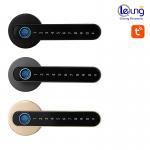 BLE Smart Fingerprint Locks Tuya App TTlock Fingerprint Door Lock For Bedroom for sale
