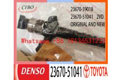 China 23670-59018 23670-51041 TOYOTA Fuel Injectors Replacement supplier