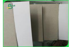 China Waster Paper Pulp Recycled Coated Chromo Duplex Cardboard White / Grey supplier