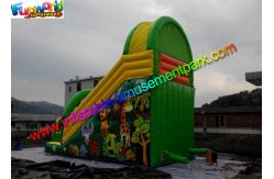 China Forest Jungle Commercial Inflatable Slide Slip Water Proof And Fire Retardant supplier
