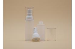 China Empty Plastic Airless Pump Bottles Cosmetic Packaging Stable Performance supplier