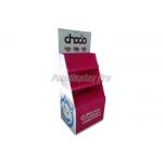 FMCG Cardboard Shelf Display , 3 Shelf Chocolate Point Of Sale Display for sale