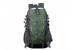 China Multicolor Unisex Waterproof Hiking Backpack Polyester Material supplier