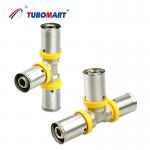 Pex Al Pex Gas System Press Pipe Fittings For Gas Pipe Connections for sale