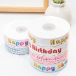 Color Fastness Happy Birthday Gift Box Ribbon for Children's Day Cake in Kindergarten for sale
