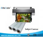 360gsm Eco Solvent Matte Printable Cotton Inkjet Printing Plotter Photo Canvas for sale