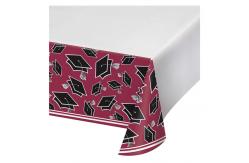 China PEVA Plain Dyed Disposable Waterproof Tablecloth For Party supplier