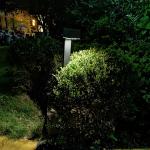 Aluminum White Outdoor Solar Post Lights SMD LED 5V 1.6W for sale