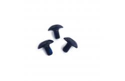 China ANSI Self Lock Screw , M6x10 Black Aluminum Screws Alu6061 Material supplier