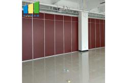 China Collapsible Wooden Sliding Partition Walls  /  Acoustic Folding Wall supplier