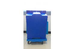 China Large Customized Plastic Storage Turover Boxes 800*600mm Multi - Purpose supplier