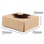 Biodegradable 2 Pack 4 Pack Cardboard Drink Holder With Custom Logo for sale