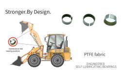 China PTFE Fabric Lined SS304 Backed Self Lubricating Bushings supplier