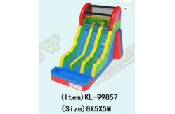 China Children Fun Park Inflatable Giraffe Animals Slide For Rentals supplier