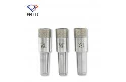China Brazed Body Sharp Taper Shank Diamond Glass Core Drill Bit supplier