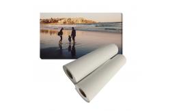 China Matte Pure Cotton Blank Inkjet Canvas Roll Waterproof Wide Format Printing supplier