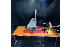 China Digital Display Electronic Load Vertical Flammability Chamber 1000KN supplier