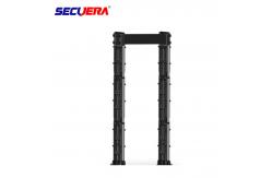 China Multi Zone Door Frame Metal Detector Waterproof Audible And Volume Adjustable supplier