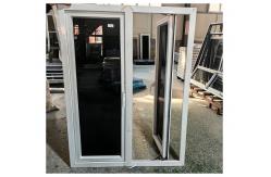 China PVC Tilt And Turn Double Glazed Casement Impact Windows Hurricane Proof supplier