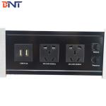 Sliding Cover Pop Up Power Socket With Wireless Charger