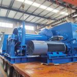 700Kn Marine Electric Winch Anchor Windlass Winch With Emergency Release Device for sale