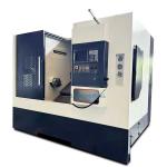 High Quality Metal slant bed cnc lathe machine With Living Turret