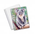 Daily Use Good Quality Made In China Eco Friendly PET Durable Custom Sheets 3D Lenticular Spiral Notebook for sale