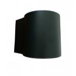 Black Finish External LED Up And Down Wall Lights 3.2V Rechargeable IP65 100 Lumen for sale