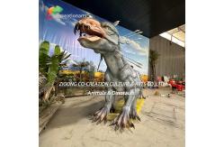 China Ridable Animatronic Monster Ride: Dynamic Motion & Silver-Beast Design For Adventure Parks supplier
