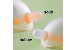 China Custom Logo Silicone Teether Acceptable OEM/ODM Teething Toy Babies Retail Box Package supplier