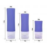 OEM 60ml Travel Size Silicone Bottles For Shampoo Conditioner