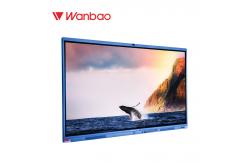 China 86 Inch Interactive Flat Panel Multi Touch Screen Interactive Smart Board LED LCD supplier