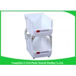 Top Plastic Solid Warehouse Storage Bins Space Saving Long Service Life PE