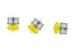 China IALA 256 Flash Marine Lanterns IP68 Waterproof GSM Buoy 12V Yellow Appearance supplier