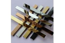 China Manufacturer U Profile 304 Stainless Steel Tile Trim U Shape supplier