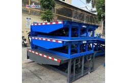 China Electric 8T-20T Elevating Dock Steel Hydraulic Dock Ramp Blue supplier