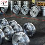 Customized Free Forged Crane Wheel Hub For Heavy Duty Port for sale