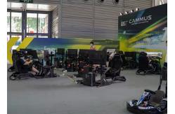 China 15Nm Servo Motor Drive Racing Game Cockpit , Arcade Racing Simulator supplier